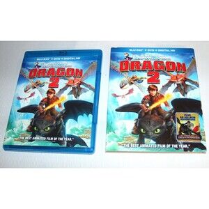 How To Train Your Dragon 2 Blu-ray & DVD Combo with Slipcover Dream Works